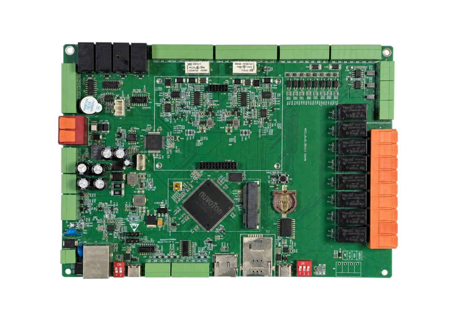 eectec FY1 dual-outlet European-standard AC charging mainboard, 2 x 22 kW