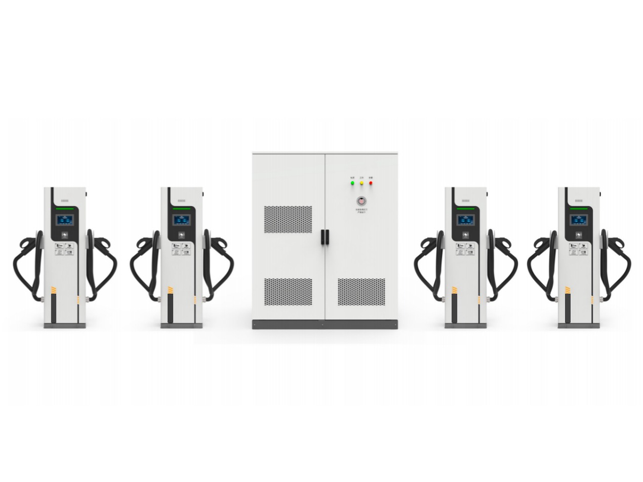 eectec EF11 DC charging stack with four dispensers